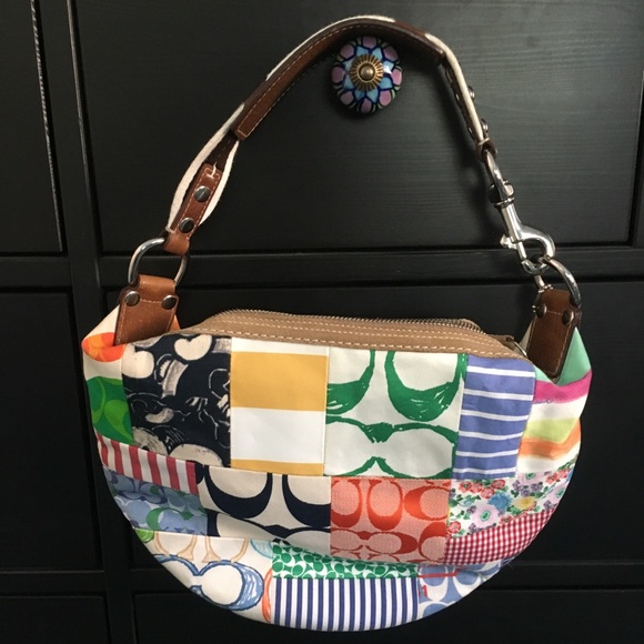 Coach Rainbow Patchwork Hobo bag - Picture 6 of 8